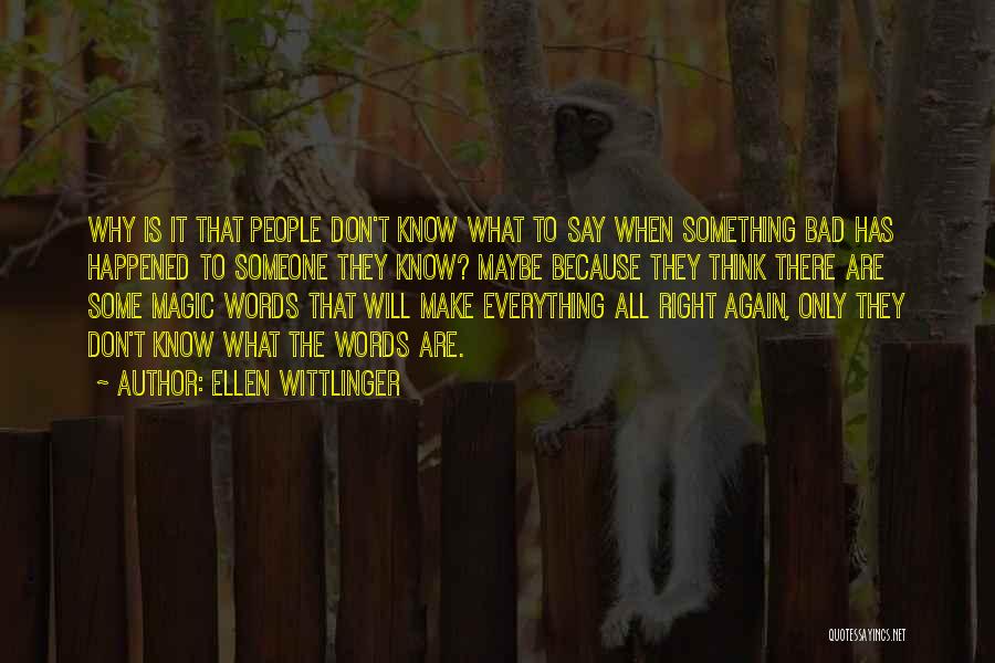 Ellen Wittlinger Quotes 1075745