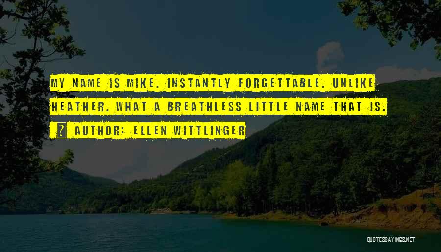 Ellen Wittlinger Quotes 1592605