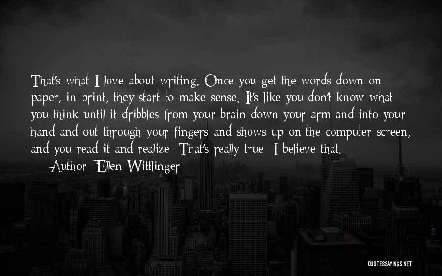 Ellen Wittlinger Quotes 1766940