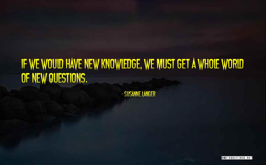 Ellenore The Spirit Quotes By Susanne Langer