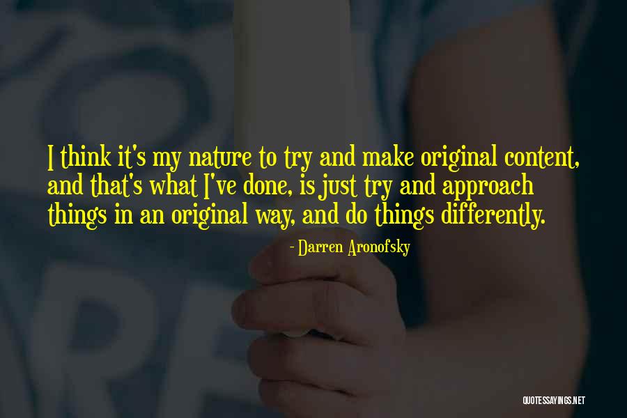 Elliman Magazine Quotes By Darren Aronofsky Elliman Magazine Quotes By Darren Aronofsky