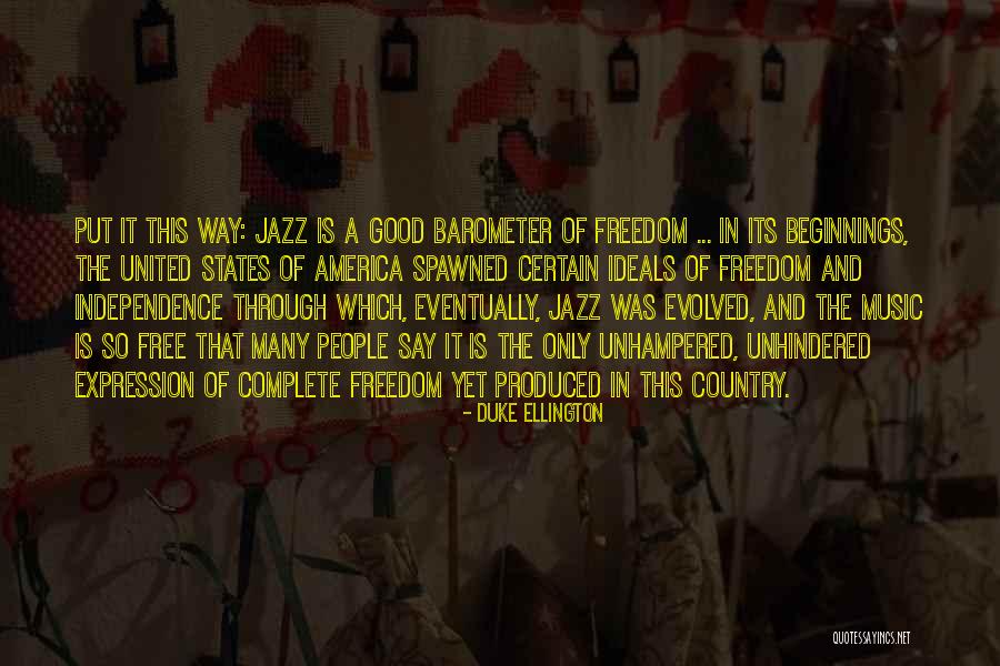 Ellington Quotes By Duke Ellington