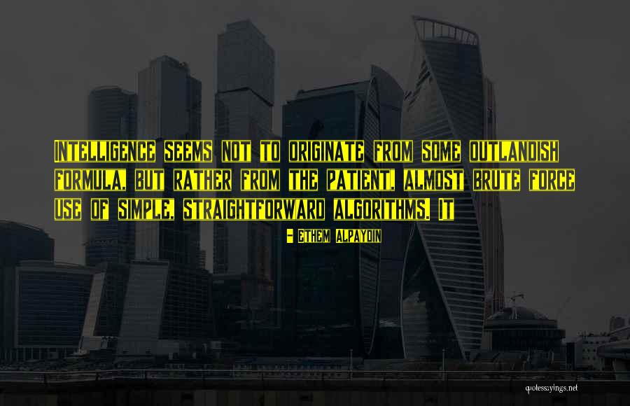 Ellingwood Joseph Quotes By Ethem Alpaydin Ellingwood Joseph Quotes By Ethem Alpaydin