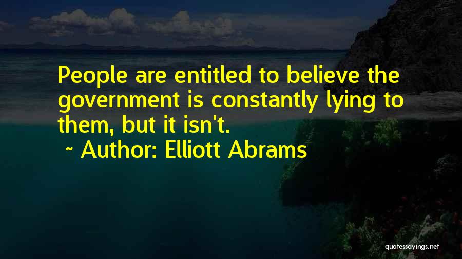 Elliott Abrams Quotes 1127371