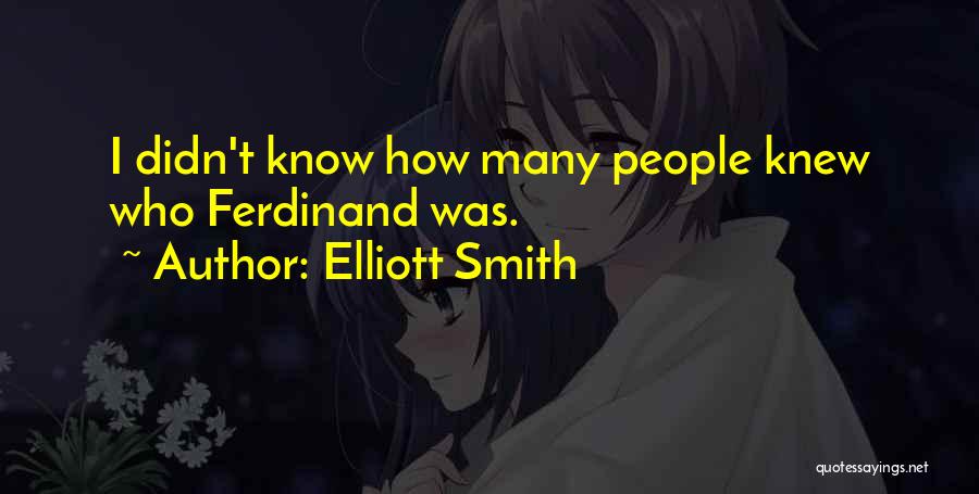 Elliott Smith Quotes 795666