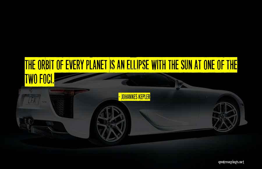 Ellipse In Quotes By Johannes Kepler Ellipse In Quotes By Johannes Kepler