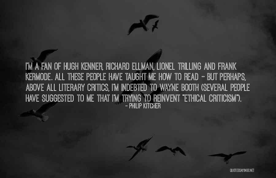Ellman Quotes By Philip Kitcher Ellman Quotes By Philip Kitcher