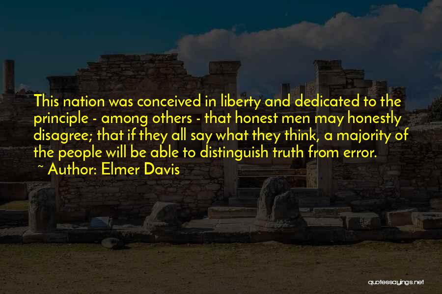 Elmer Davis Quotes 725442