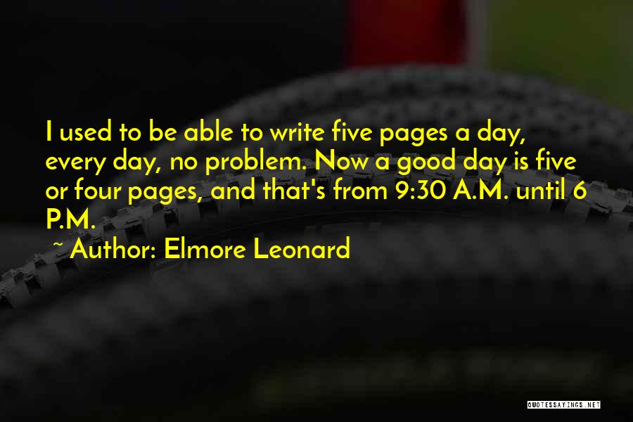 Elmore Leonard Quotes 1931125
