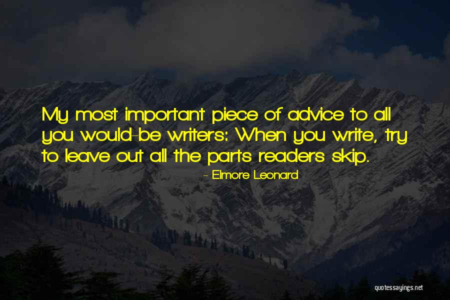 Elmore Leonard Quotes 420067 Elmore Leonard Quotes 420067