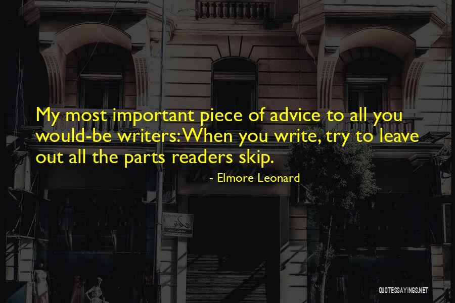 Elmore Quotes By Elmore Leonard Elmore Quotes By Elmore Leonard