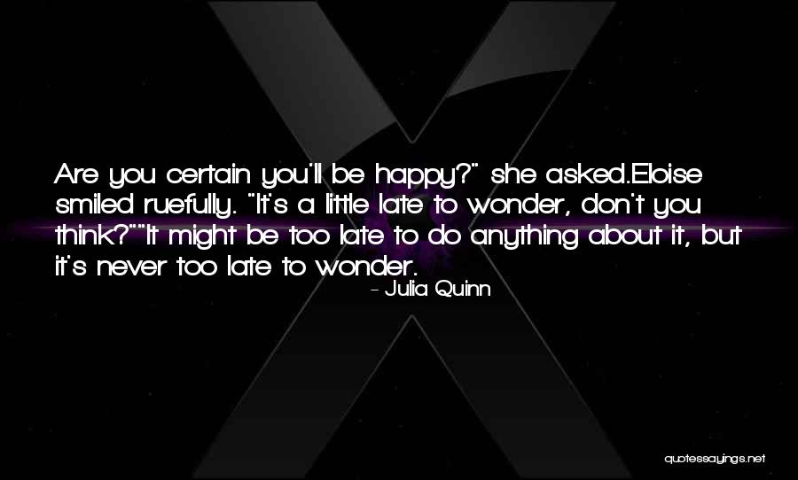 Eloise Quotes By Julia Quinn