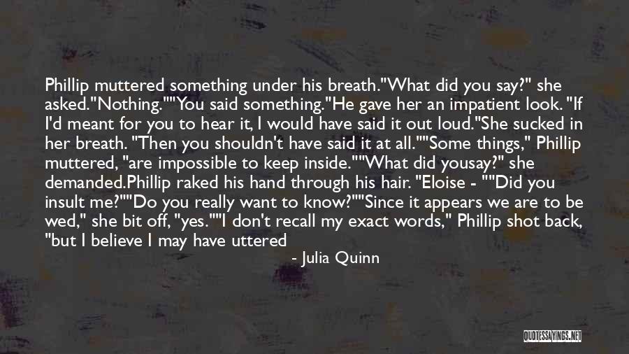 Eloise Quotes By Julia Quinn