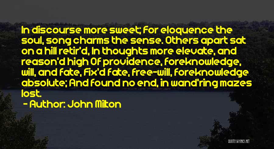Eloquence Quotes By John Milton