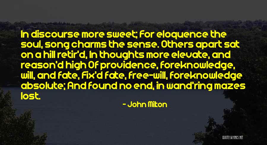 Eloquence Quotes By John Milton