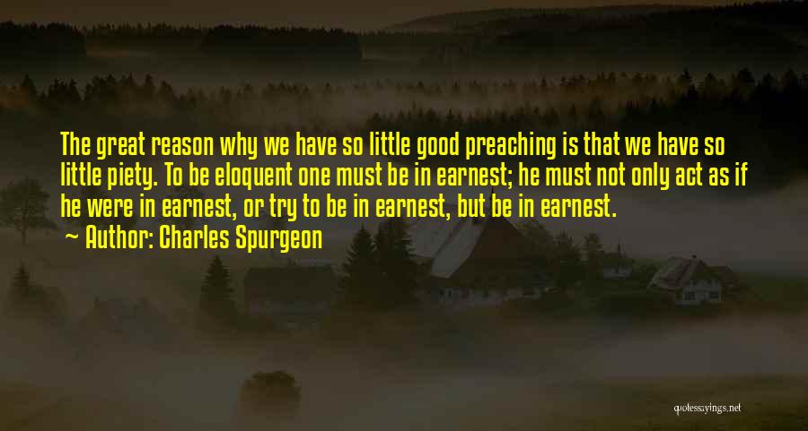 Eloquent Quotes By Charles Spurgeon