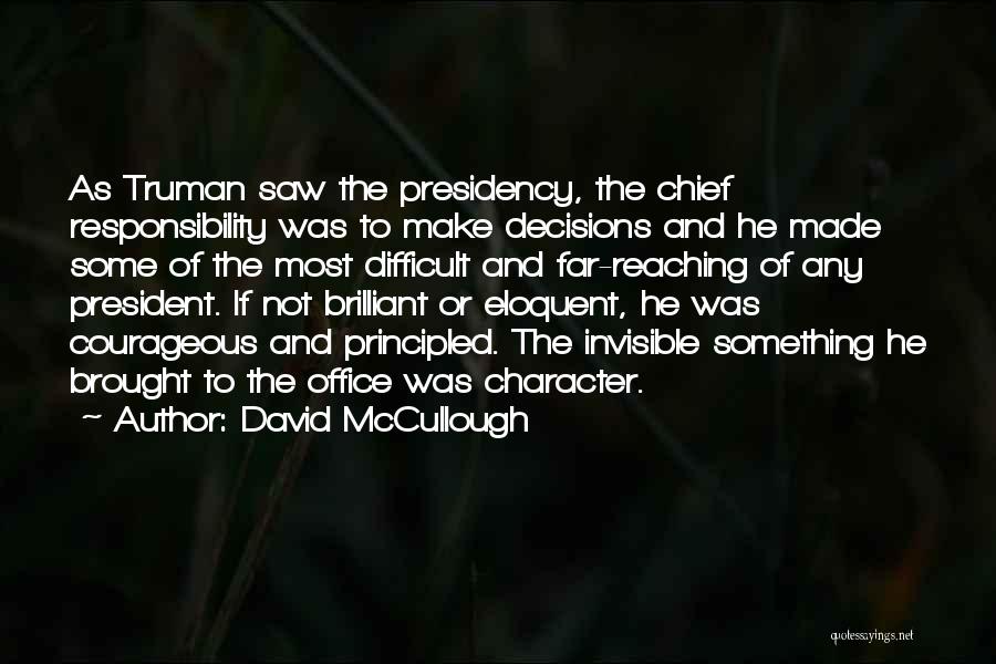 Eloquent Quotes By David McCullough