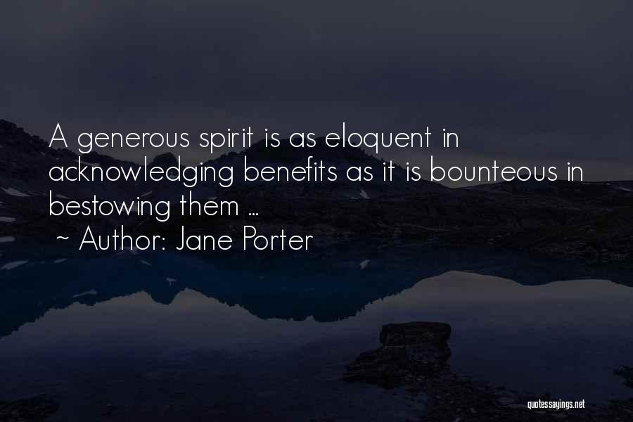 Eloquent Quotes By Jane Porter