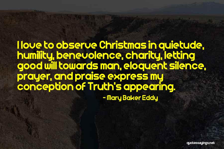 Eloquent Silence Quotes By Mary Baker Eddy Eloquent Silence Quotes By Mary Baker Eddy
