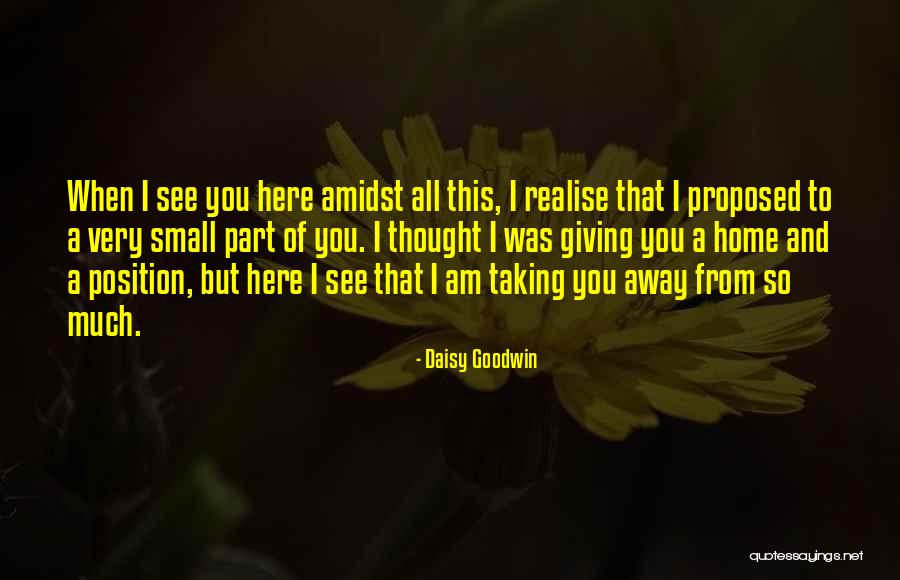 Elortegui Jose Quotes By Daisy Goodwin Elortegui Jose Quotes By Daisy Goodwin
