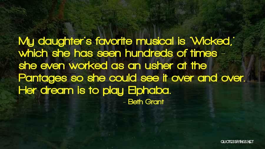 Elphaba Wicked Quotes By Beth Grant Elphaba Wicked Quotes By Beth Grant