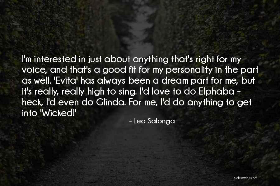 Elphaba Wicked Quotes By Lea Salonga Elphaba Wicked Quotes By Lea Salonga