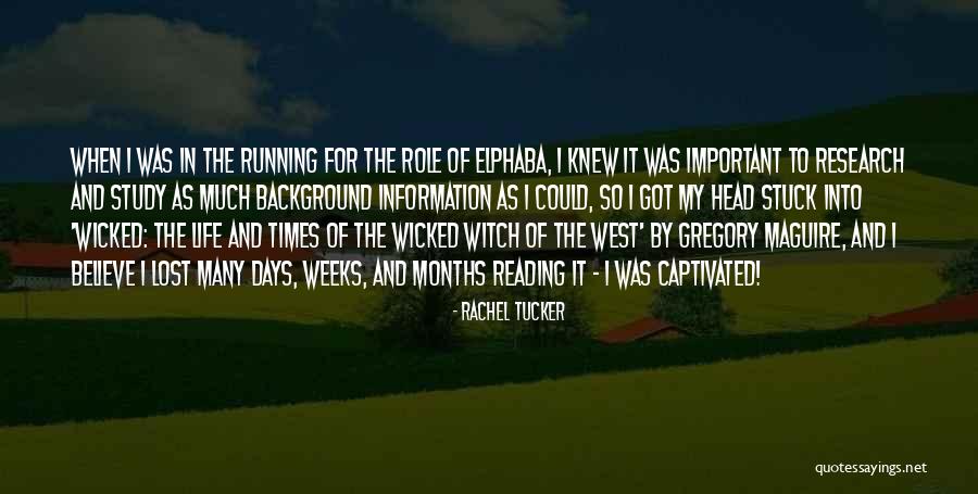 Elphaba Wicked Quotes By Rachel Tucker