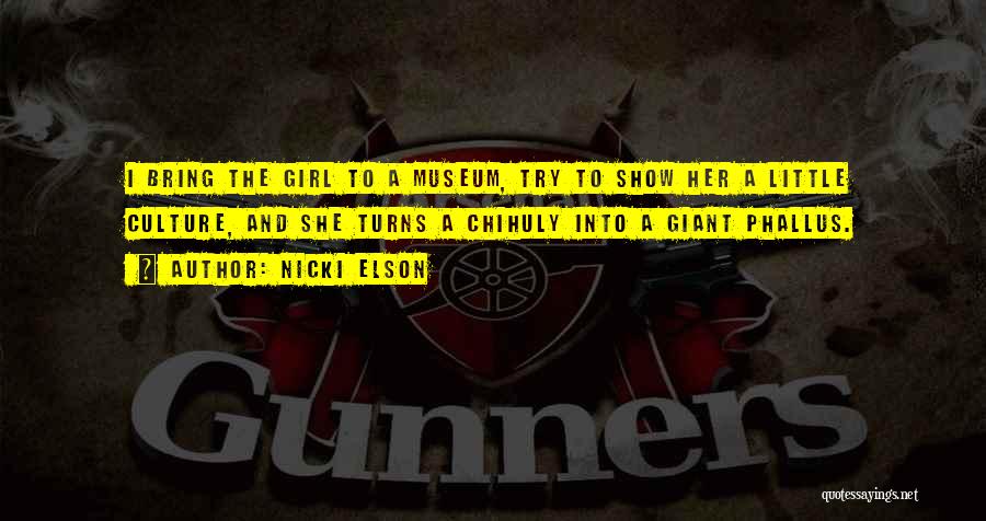 Elson Quotes By Nicki Elson