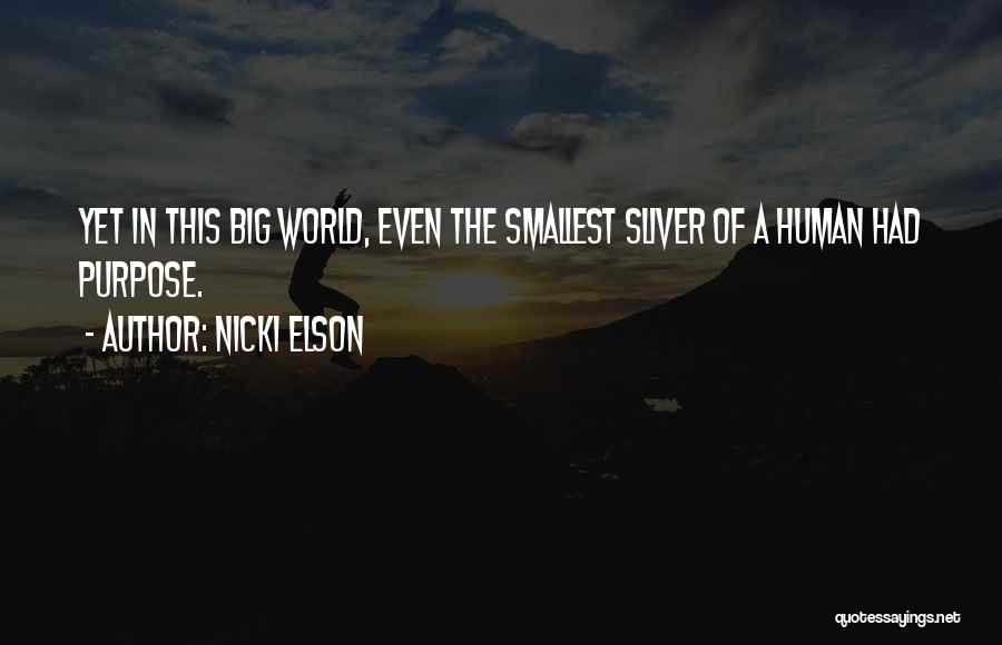 Elson Quotes By Nicki Elson