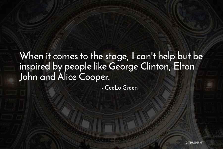 Elton Quotes By CeeLo Green