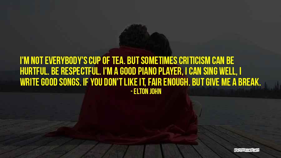 Elton Quotes By Elton John