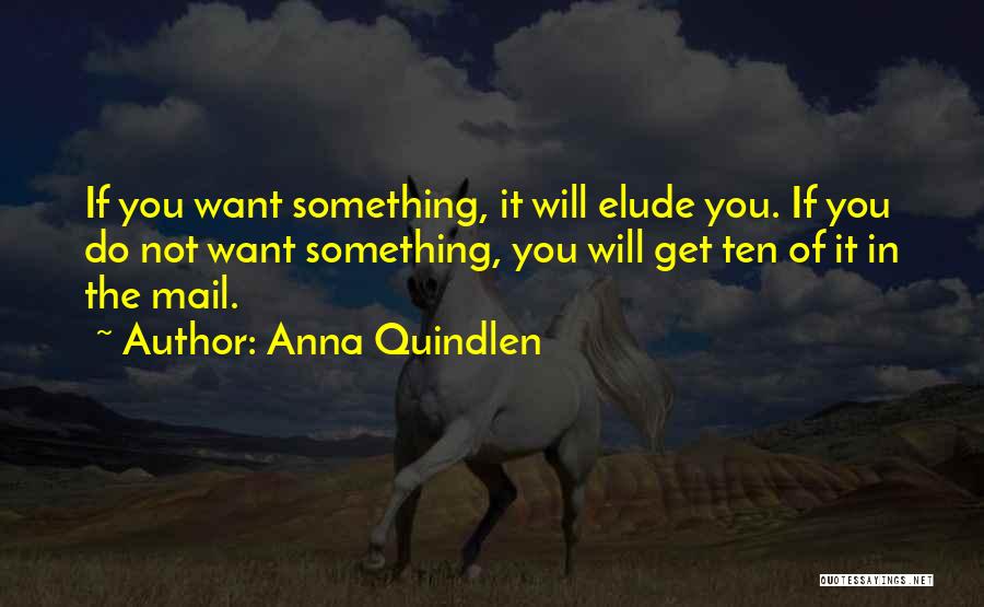 Elude Quotes By Anna Quindlen