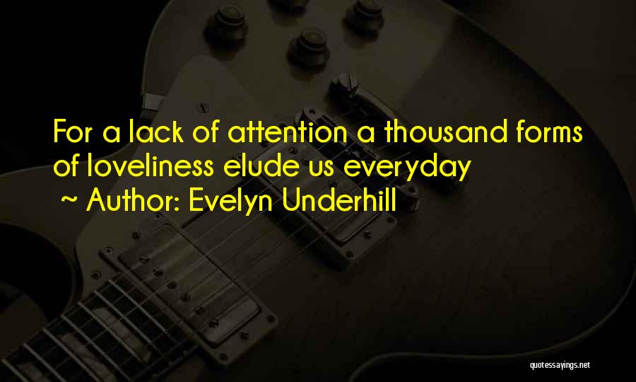 Elude Quotes By Evelyn Underhill