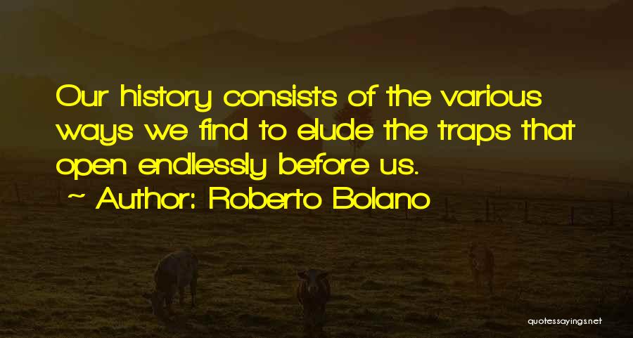 Elude Quotes By Roberto Bolano