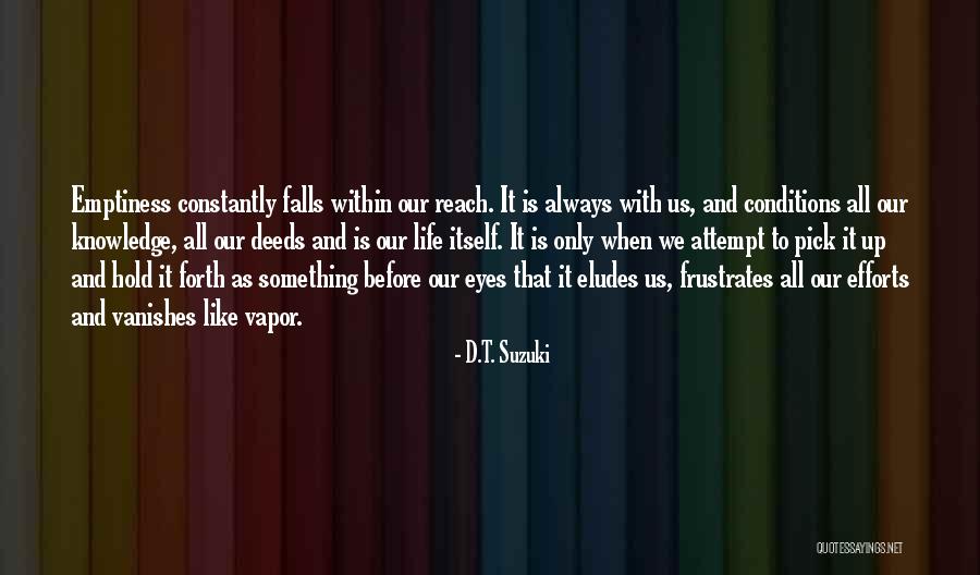 Eludes Quotes By D.T. Suzuki Eludes Quotes By D.T. Suzuki