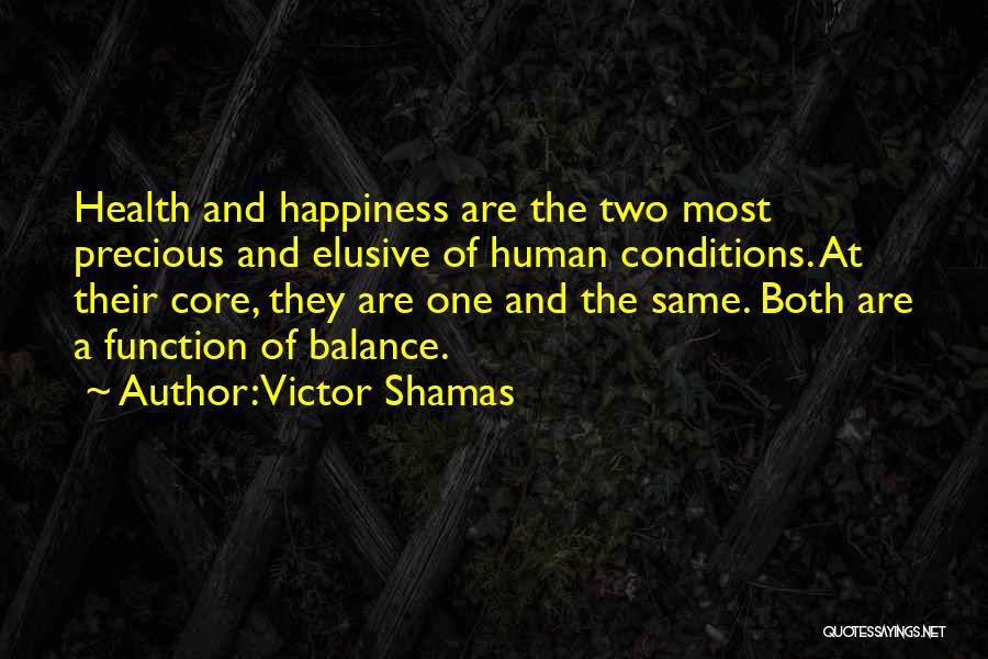 Elusive Happiness Quotes By Victor Shamas