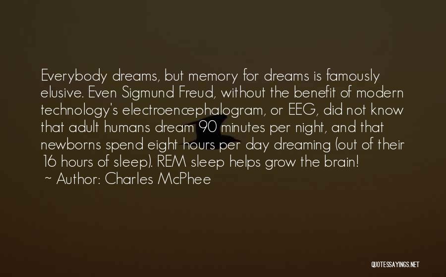 Elusive Sleep Quotes By Charles McPhee