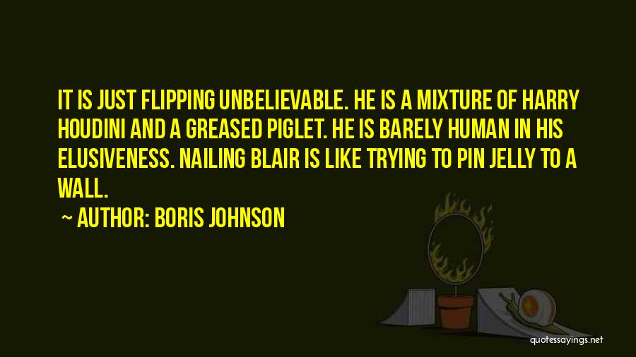 Elusiveness Quotes By Boris Johnson