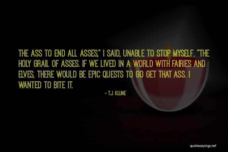 Elves And Fairies Quotes By T.J. Klune Elves And Fairies Quotes By T.J. Klune