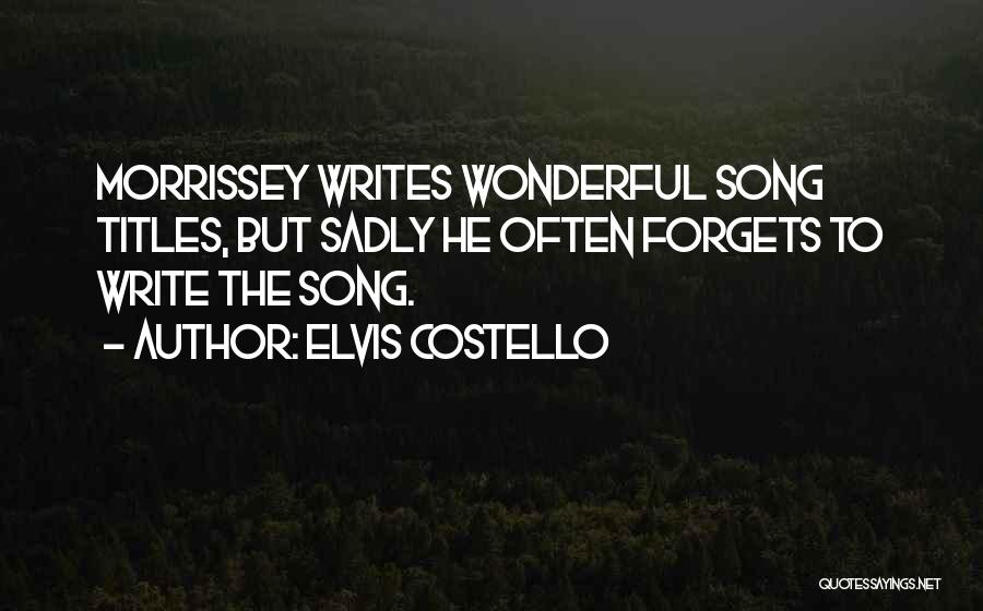 Elvis Costello Quotes 1416206