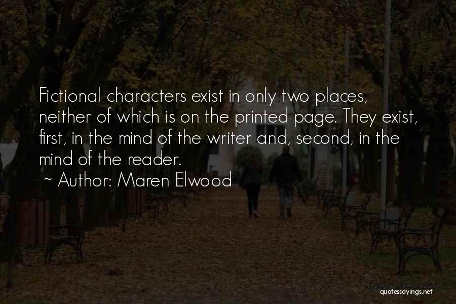 Elwood Quotes By Maren Elwood