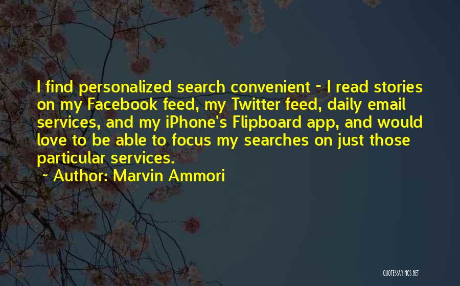 Email Quotes By Marvin Ammori