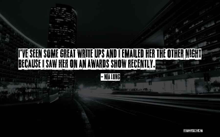 Emailed Quotes By Nia Long Emailed Quotes By Nia Long