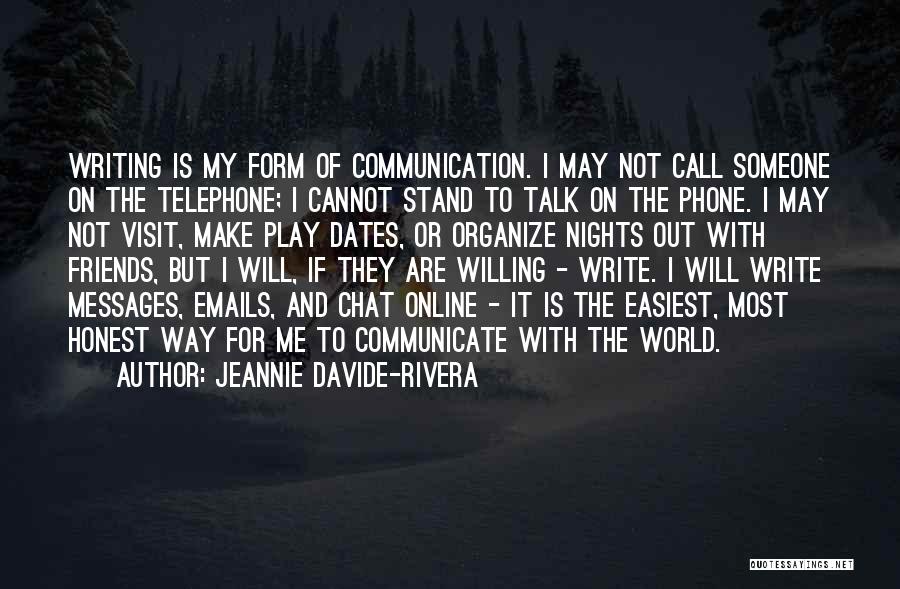 Emails Quotes By Jeannie Davide-Rivera
