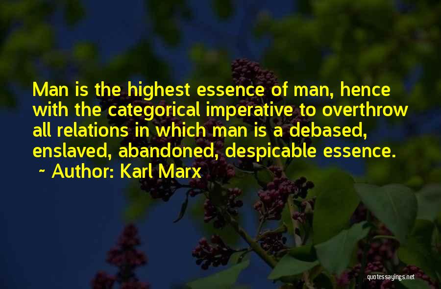 Emancipation From Slavery Quotes By Karl Marx