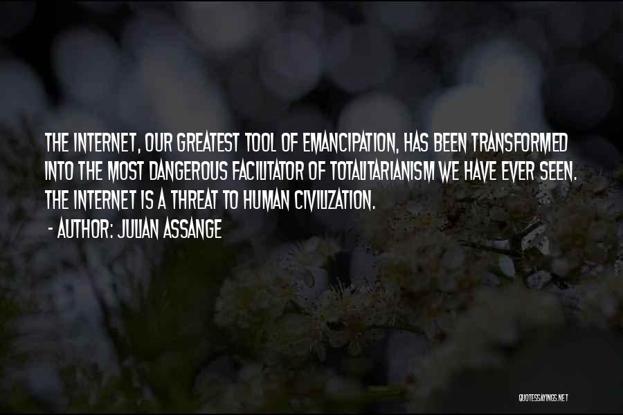 Emancipation Quotes By Julian Assange