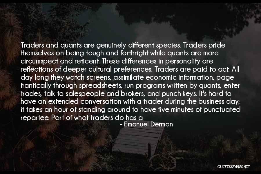 Emanuel Derman Quotes 1836952 Emanuel Derman Quotes 1836952