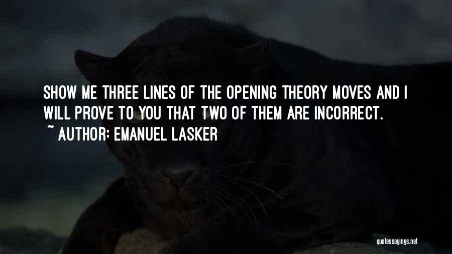 Emanuel Lasker Quotes 1135555