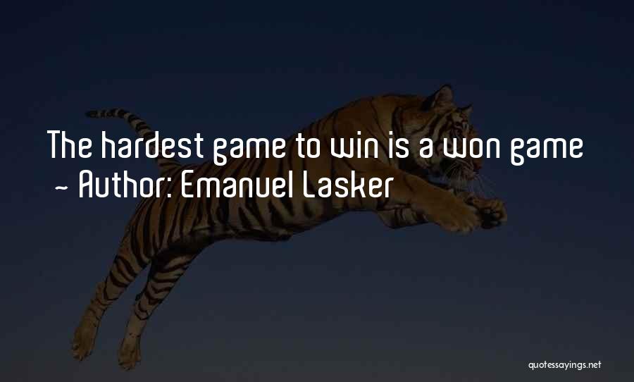 Emanuel Lasker Quotes 2255745