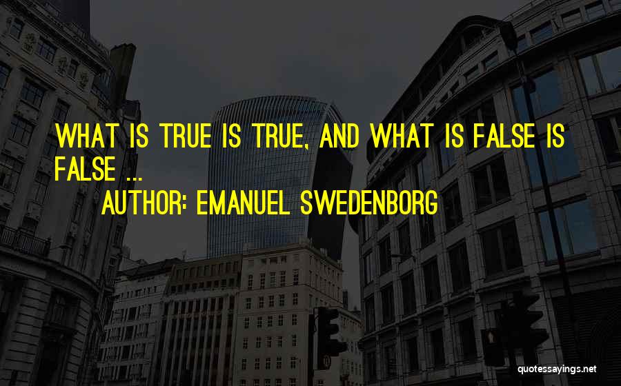 Emanuel Quotes By Emanuel Swedenborg